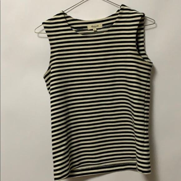 MADEWELL STRIPED TOP SIZE XS‎ - Picture 1 of 4